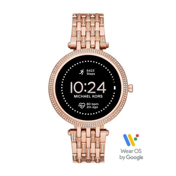 Michael kors watch band rose gold clearance