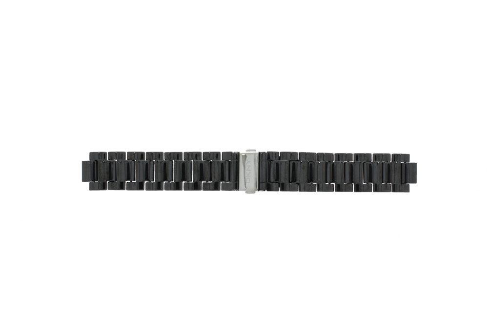 Watch strap DKNY NY4914 Ceramics Black 11mm