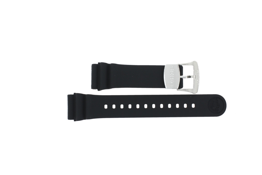 Watch strap Seiko 4R36-04Y0 SRP777J1 R02F011J0 Rubber 22mm