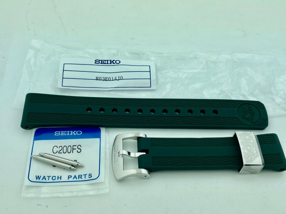 Watch strap Seiko 6R35-01L0 / R03E014J0 / SPB207J1 Rubber 20mm