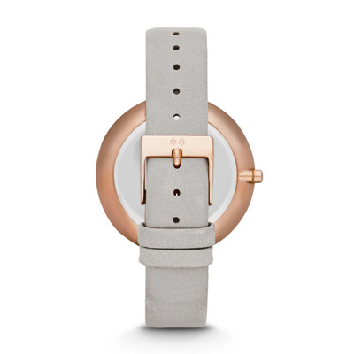 Skagen watch strap SKW2139 Leather Brown Order now from World of Watch Straps