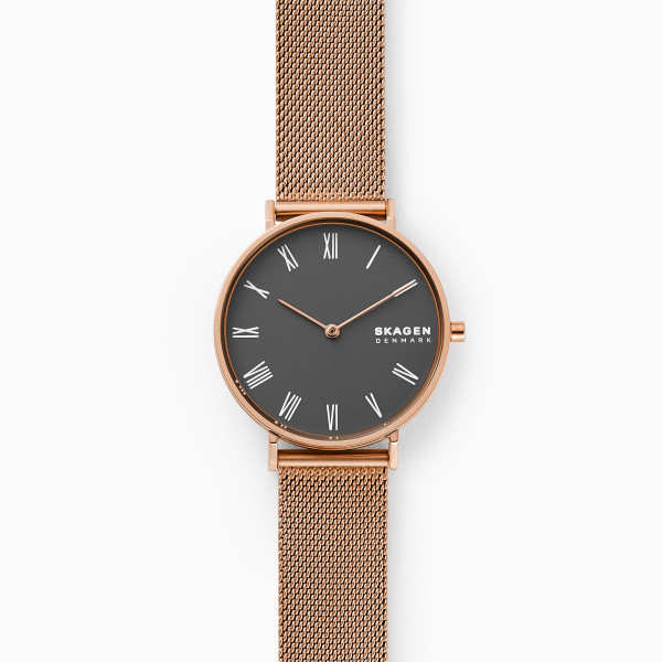 Skagen hald rose top gold
