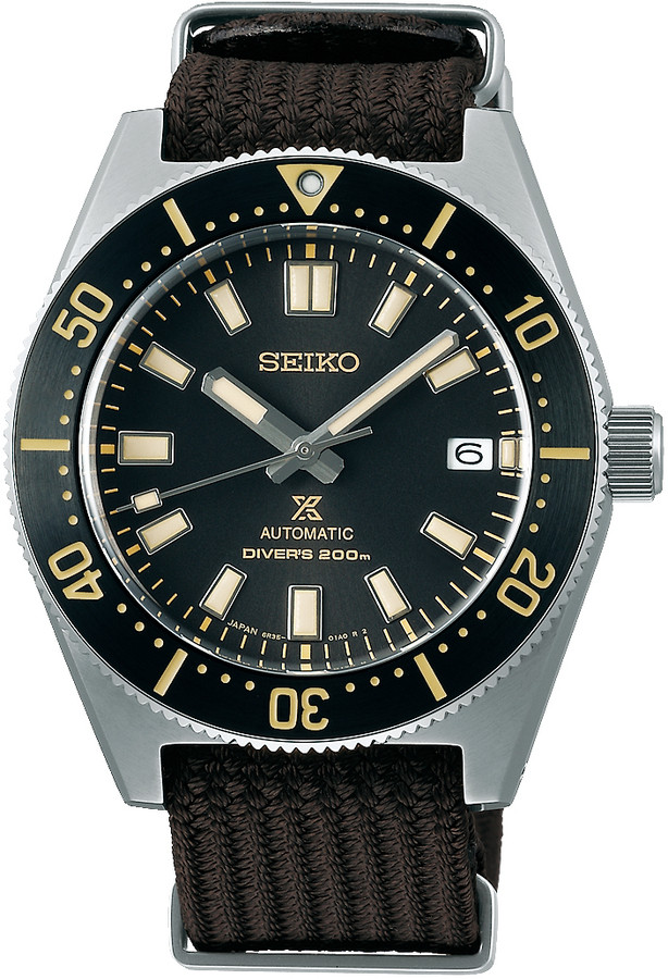 Watch strap Seiko SPB239J1 6R35 00P0 L0N3013J0 Nylon perlon 20mm