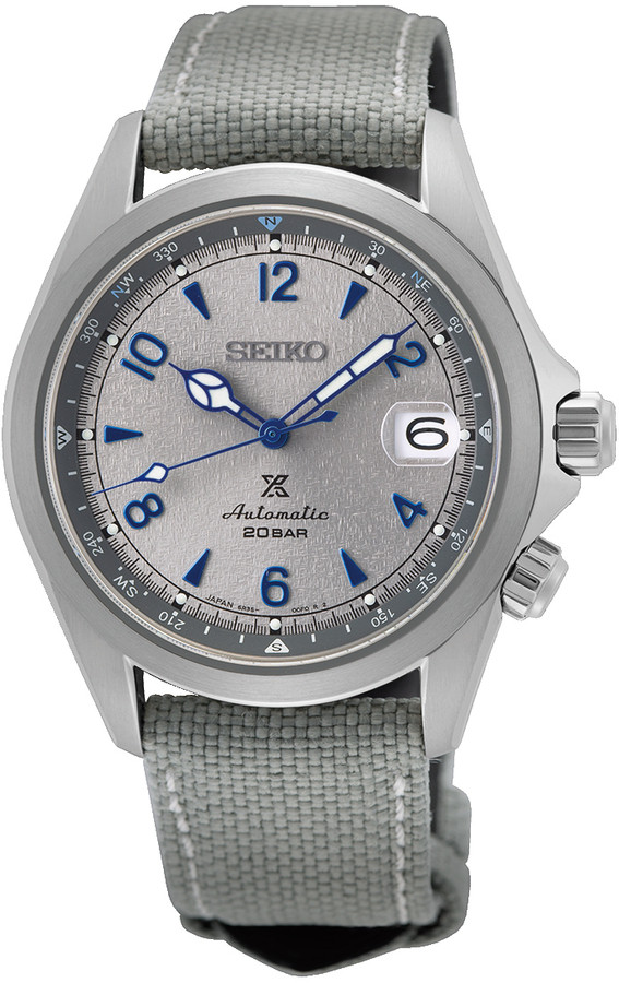 Watch strap Seiko 6R35 02R0 SPB355J1 Alpinist Canvas 20mm