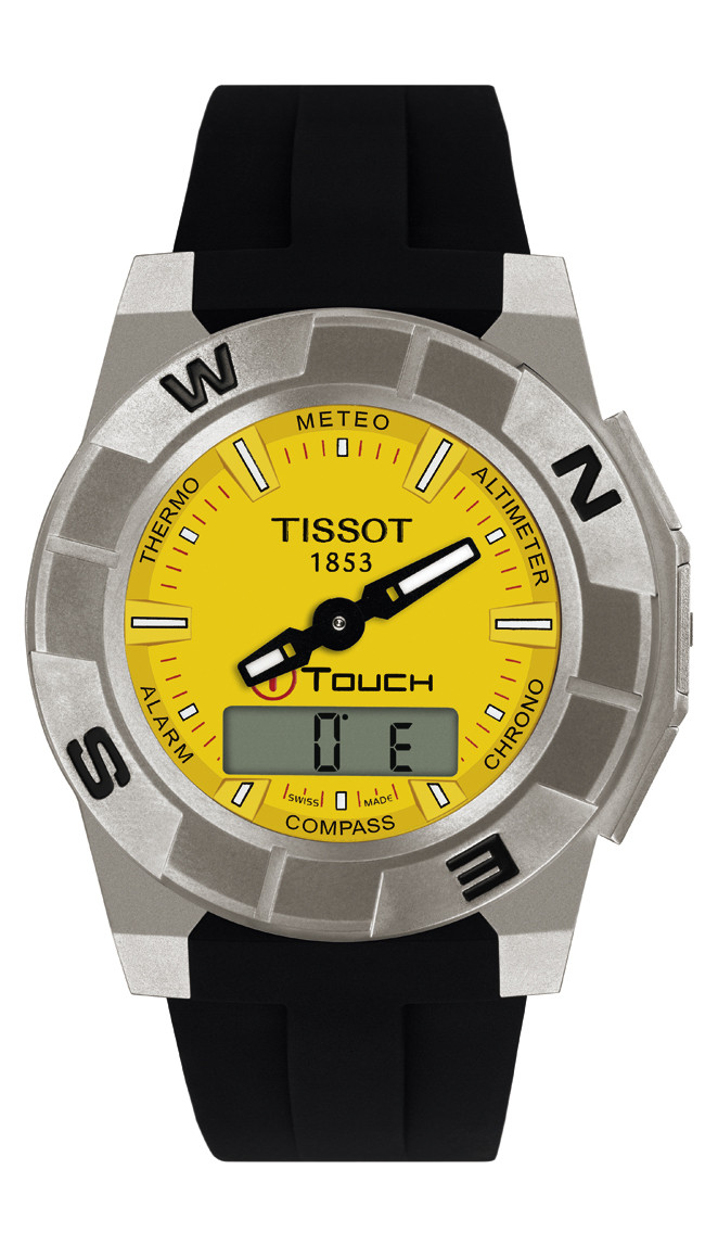 Tissot T0015204705100A T610020272 watch strap Rubber 20mm