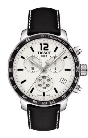 Watch strap Tissot T0954171603700 T600035370 Leather Black 19mm