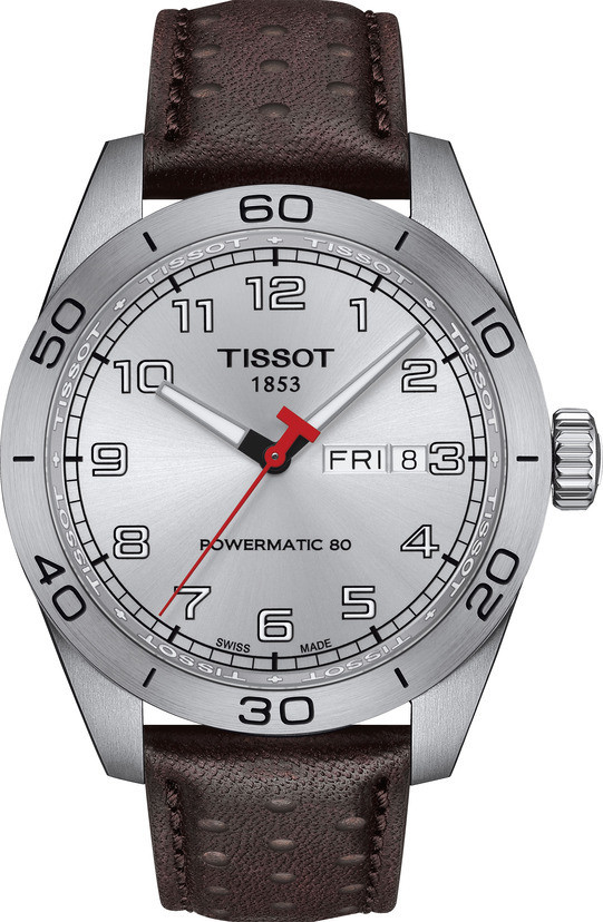 Watch band Tissot PRS 516 T1314301603200A T610046560 Leather 20mm