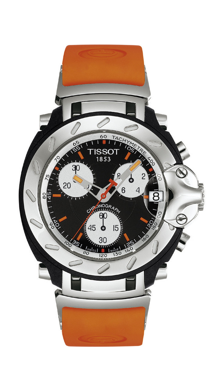 tissot watch orange