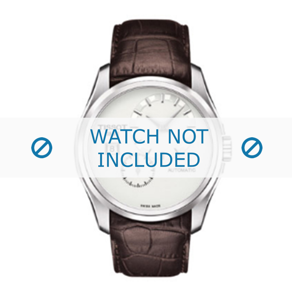 Watch strap Tissot T035410 T0354101603100A T610028596 Leather 22mm