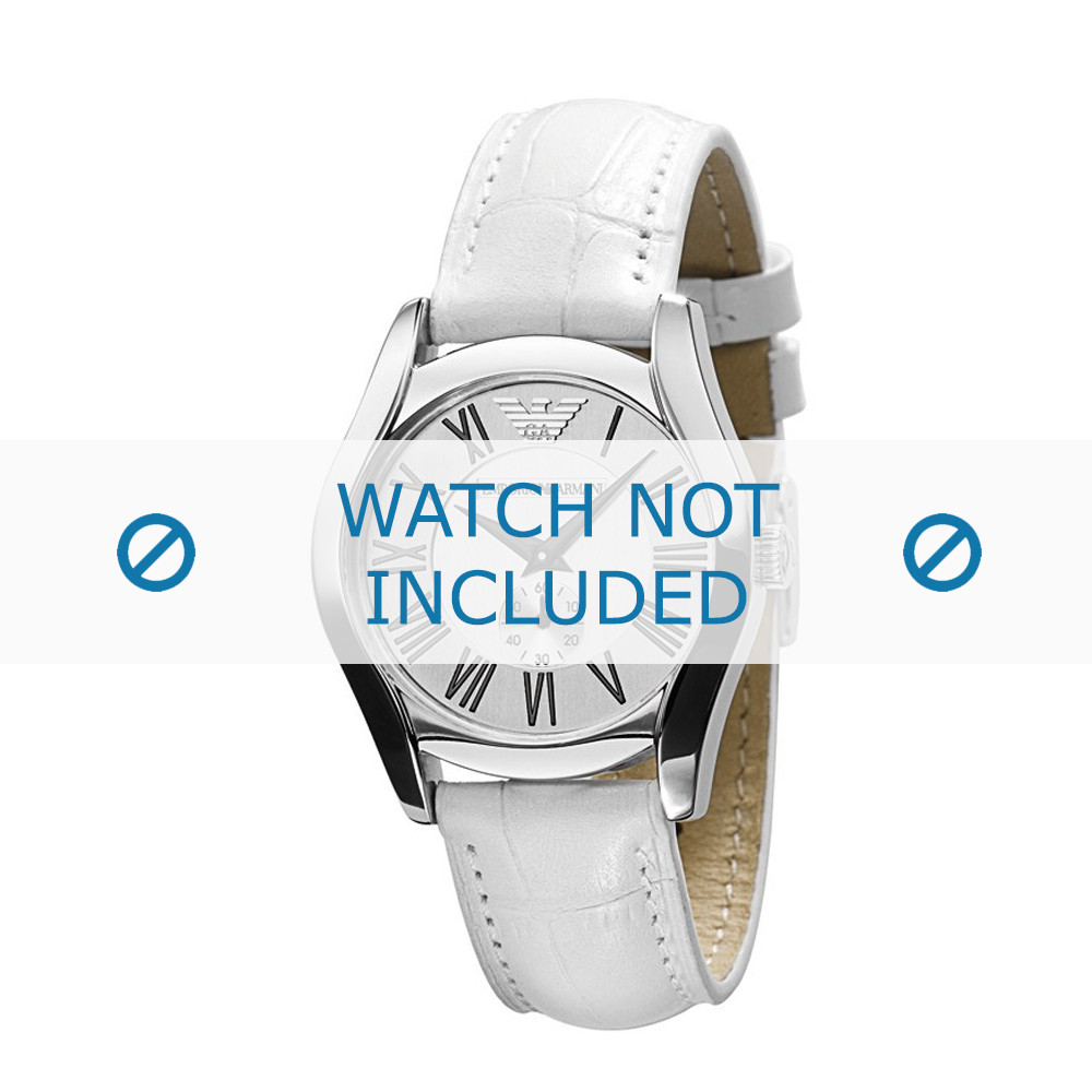 Armani sales horloge wit