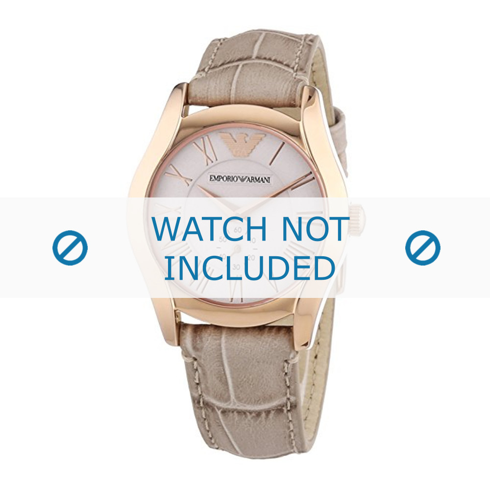 Watch band Armani AR1670 Leather 18mm