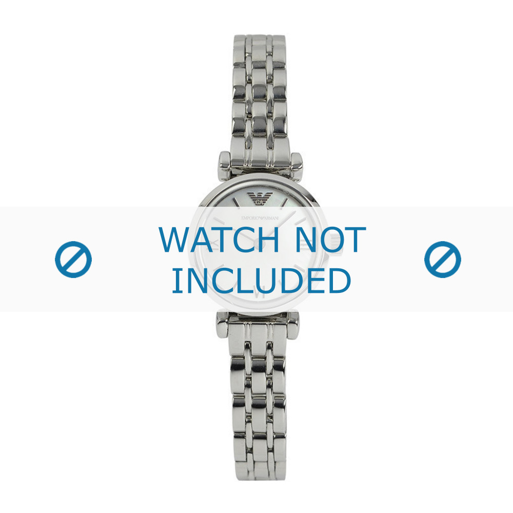 Armani watch store metal strap