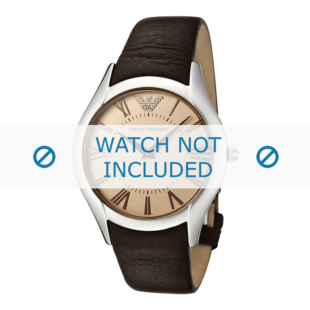 Watch band Armani AR2041 Leather 22mm
