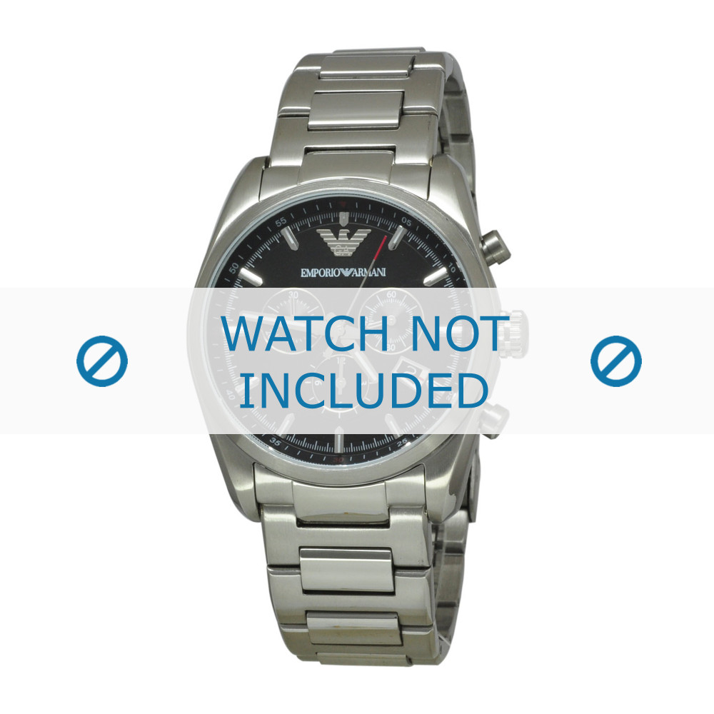 Watch band Armani AR6050 Steel 23mm