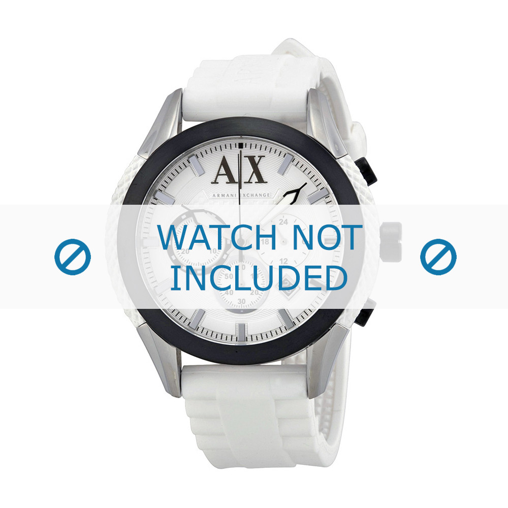 Watch band Armani AX1225 Silicone 22mm