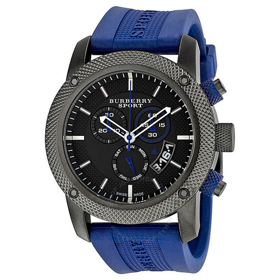 Burberry watch hotsell rubber strap