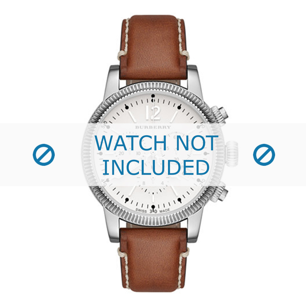 Watch band Burberry BU7817 Leather 20mm