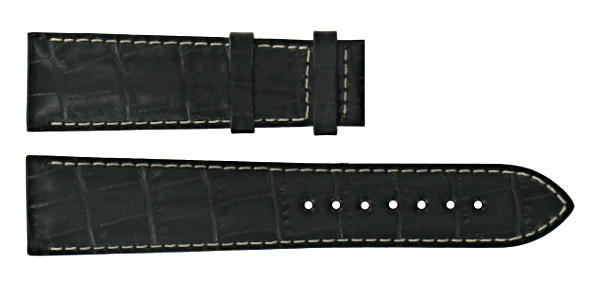 Watch strap Certina C001427 C610014940 Leather Black 21mm