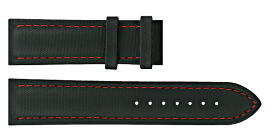 Watch strap Certina C610016988 Leather Black 21mm