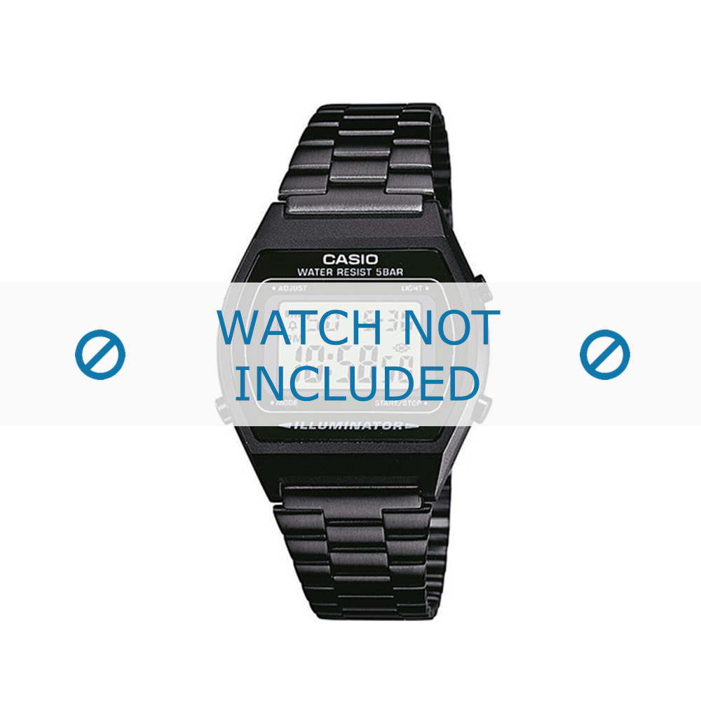 Casio B640WB-1AEF / / 10409334 watch strap Steel 18mm