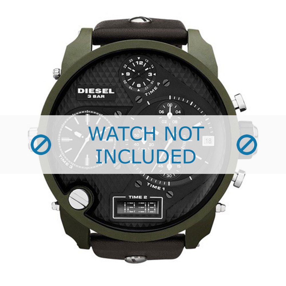 Watch strap Diesel DZ7250 Leather 28mm