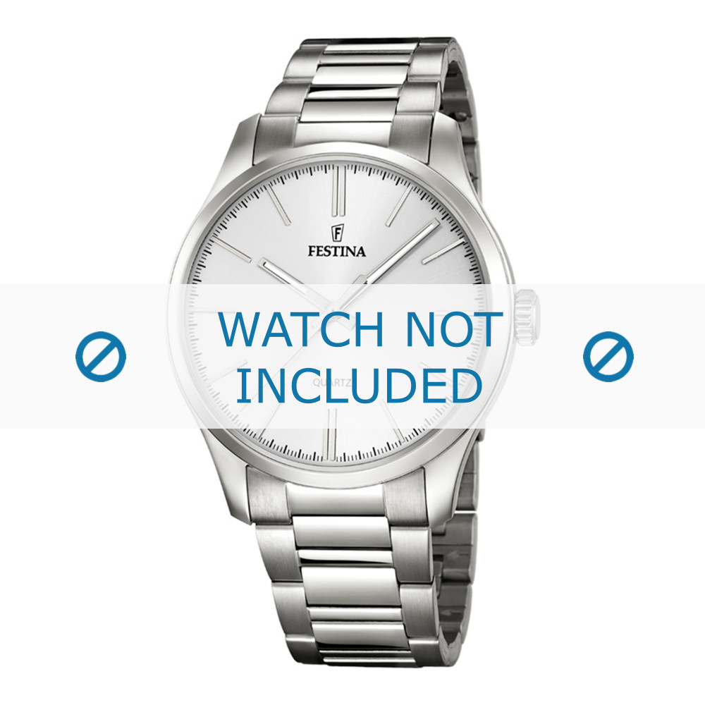 Watch strap Festina F16807 1 F16810 Steel 22mm