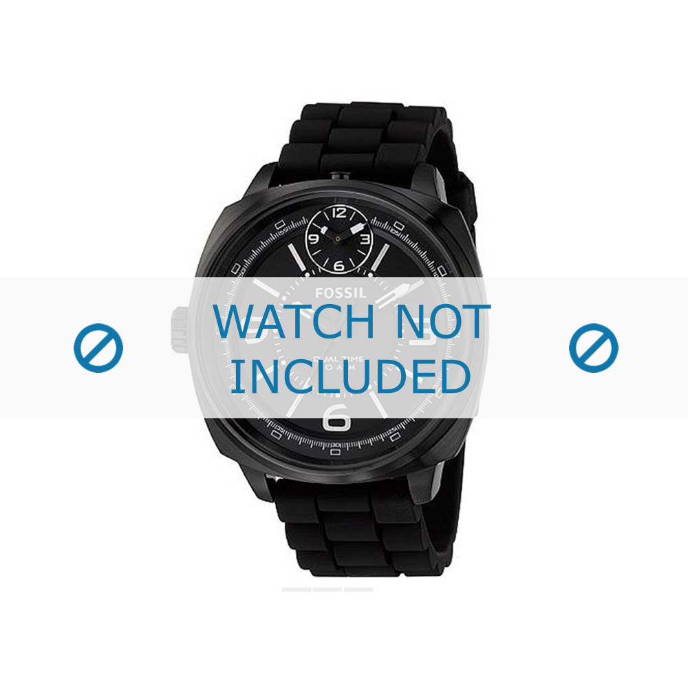 Silicone clearance fossil watch