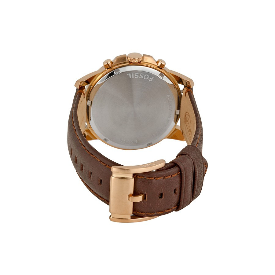 Watch strap Fossil FS4991 Leather 22mm