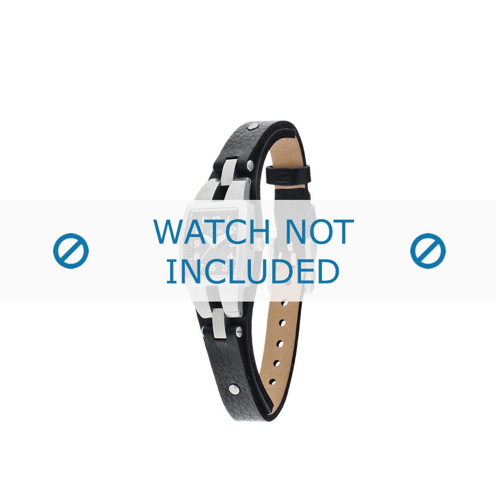 Fossil watch strap JR1114 Leather Black Order now from World of Watch Straps