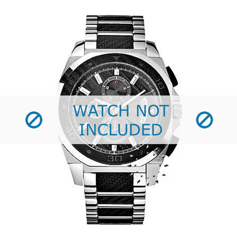 Guess metal watch best sale straps
