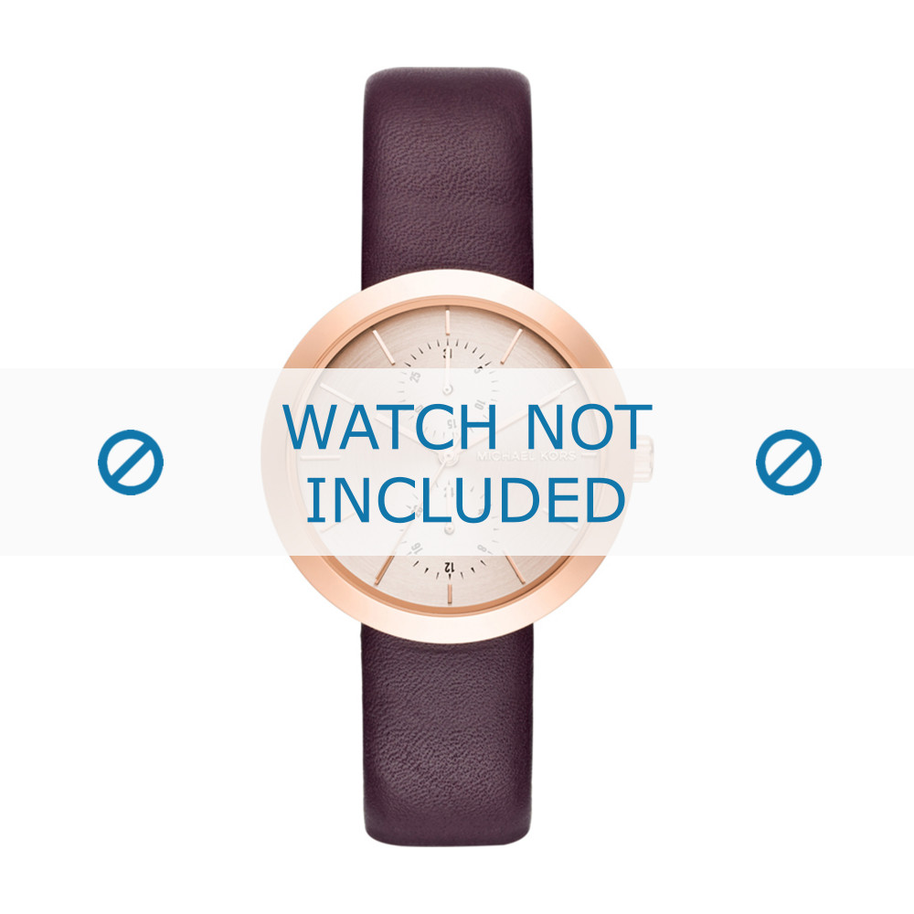 Michael kors cheap watch purple strap