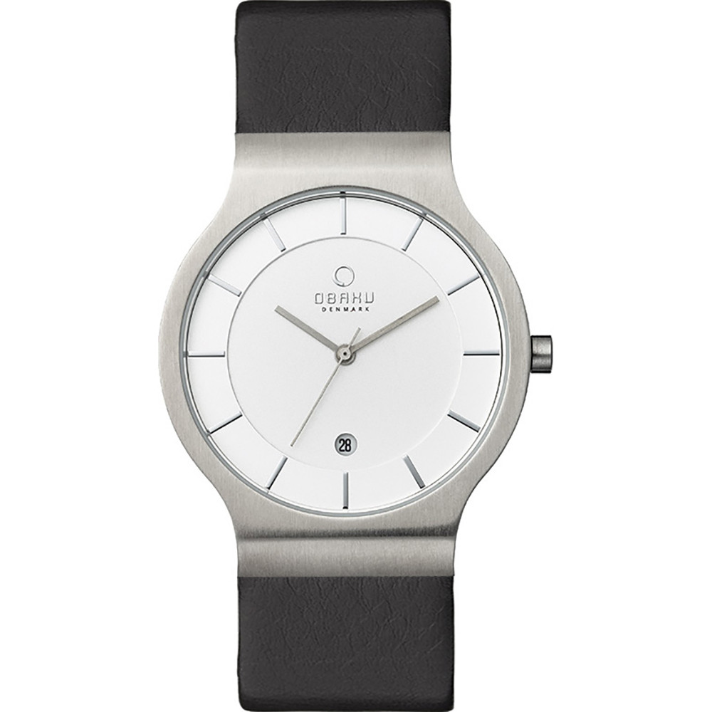 Watch strap Obaku 104 Leather 20mm