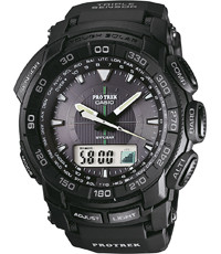 Watch strap Casio PRW 3500 1 PRG 550 1A1 PRG 260 1 Rubber 18mm