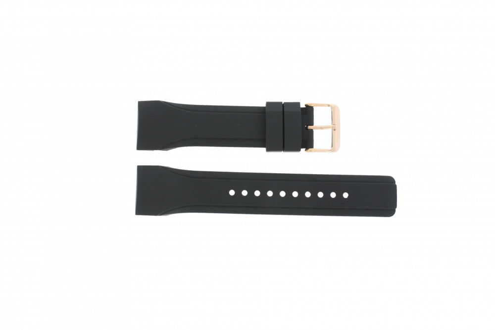 Watch band Pulsar W861 X006 PQ2046X1 PP255X Rubber 24mm