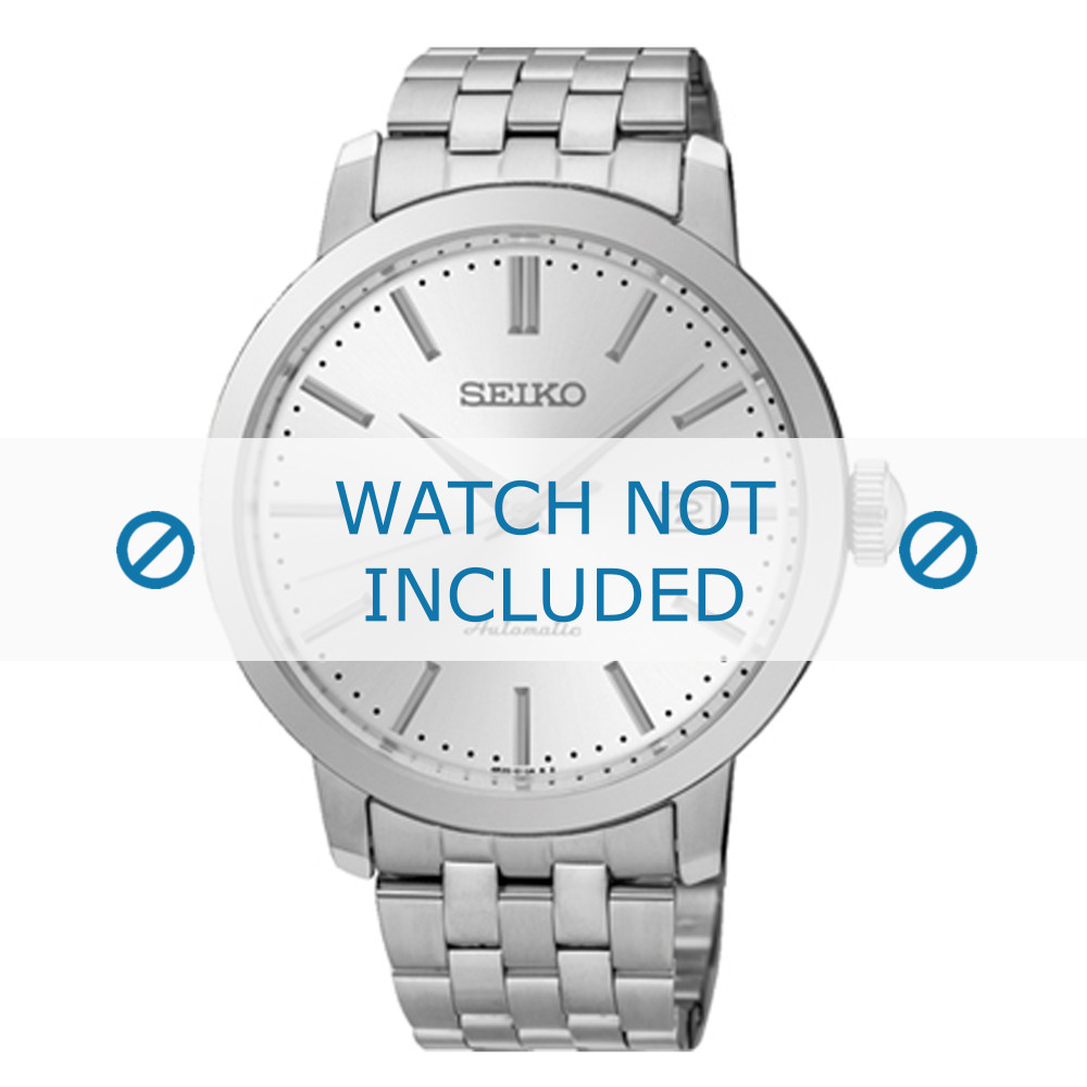Watch strap Seiko 4R35-00Z0 / SRPA23K1 / M0Z9111J0 Steel 20mm