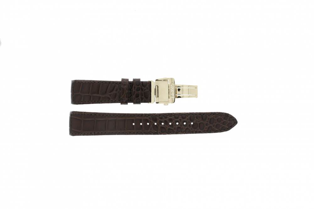 Seiko 5D88-0AA0 / SRX004P1 / 4A072JL watch strap Croco leather 21mm