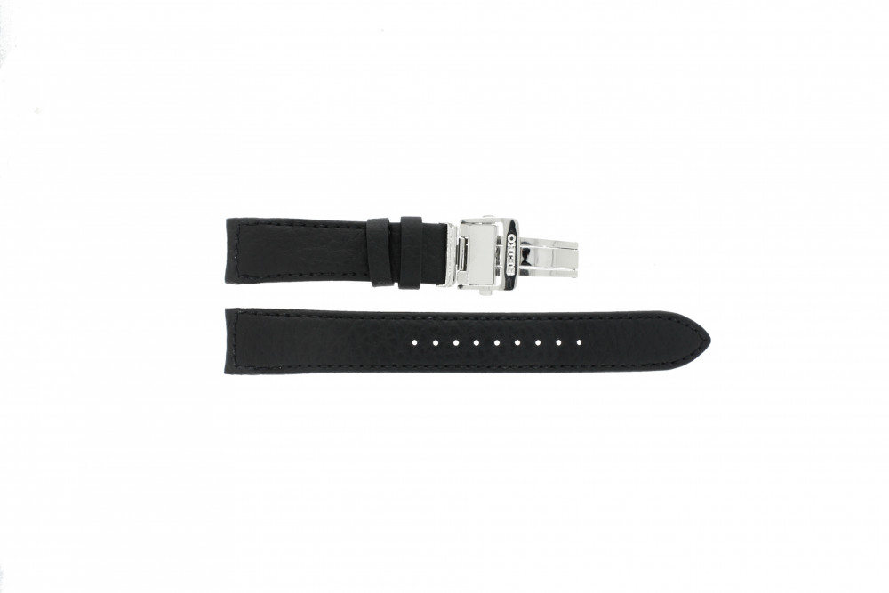 Watch strap Seiko 7D46-0AB0 / SNP015P1 / 4LA8JB Leather 20mm