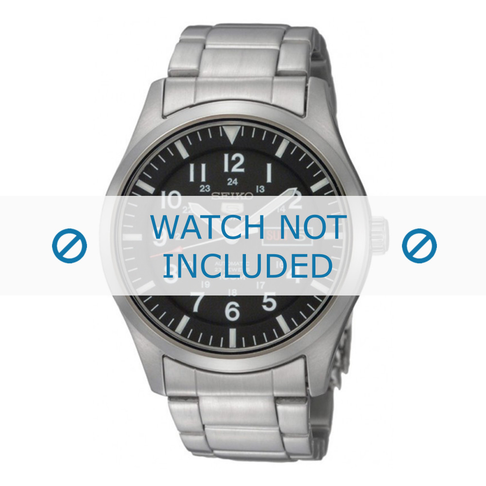 Watch strap Seiko 7S36-03J0 / SNZG13K1 Steel 22mm
