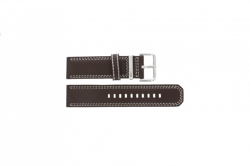 Watch strap Seiko 7T62-0HM0 / SNAB71P1 / 4LP6JB Leather 24mm