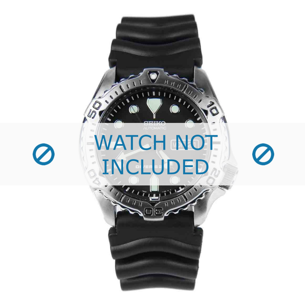 Watch strap Seiko SKX171K1 / 7S26-7020 / 4D41JZ Rubber 22mm