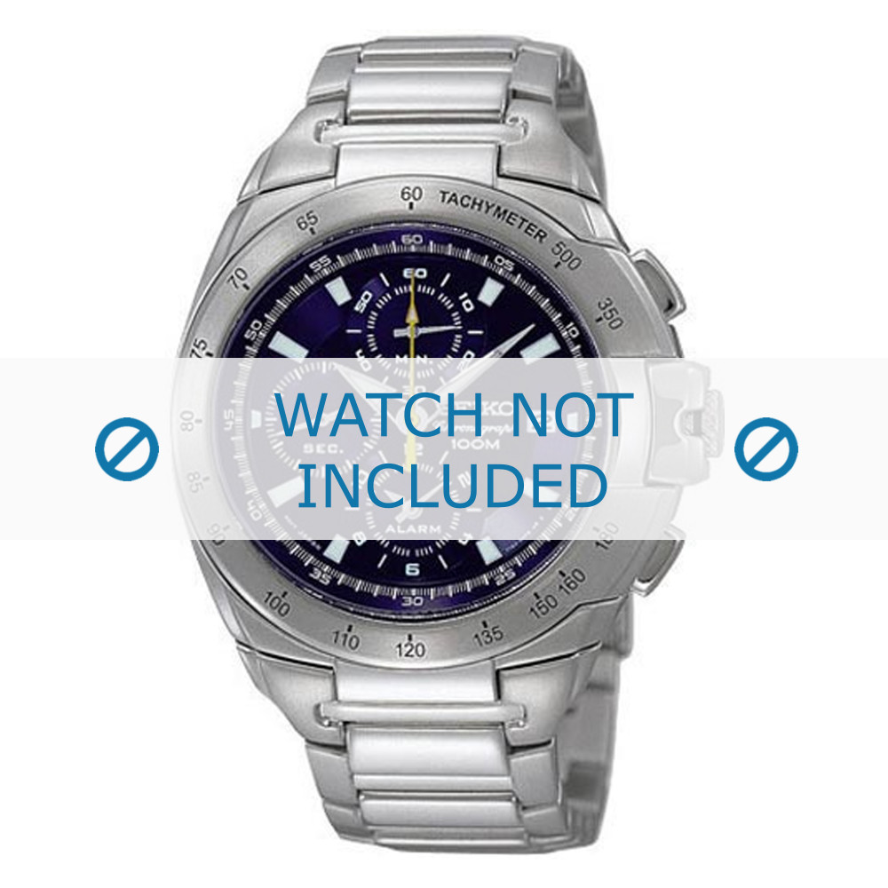 Seiko 7T62 0GW0 / SNAA35P1 / SNAA33P1 / SNAA31P1 watch strap Steel 13mm