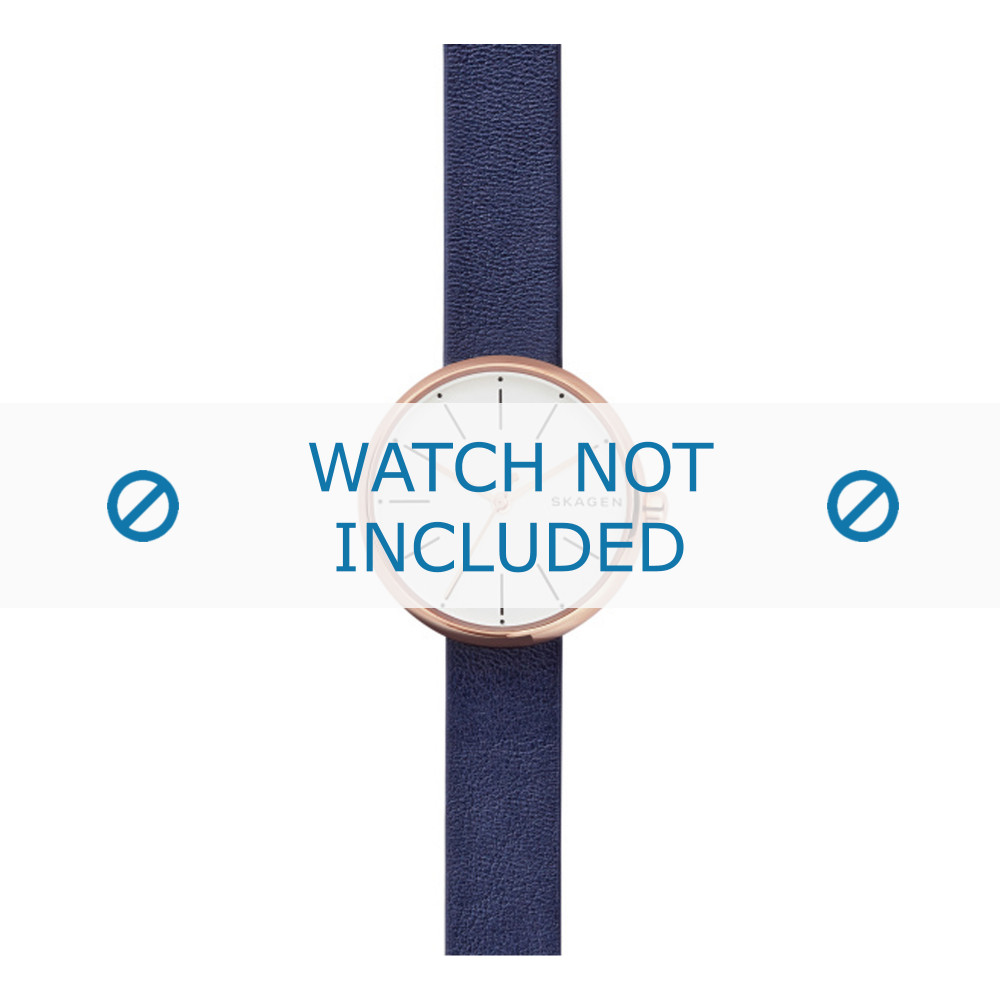 Watch band Skagen SKW2592 Leather 12mm