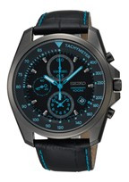 Watch strap Seiko 7T92-0NK0 / SNDD71PC / L08C011N0 Leather 22mm