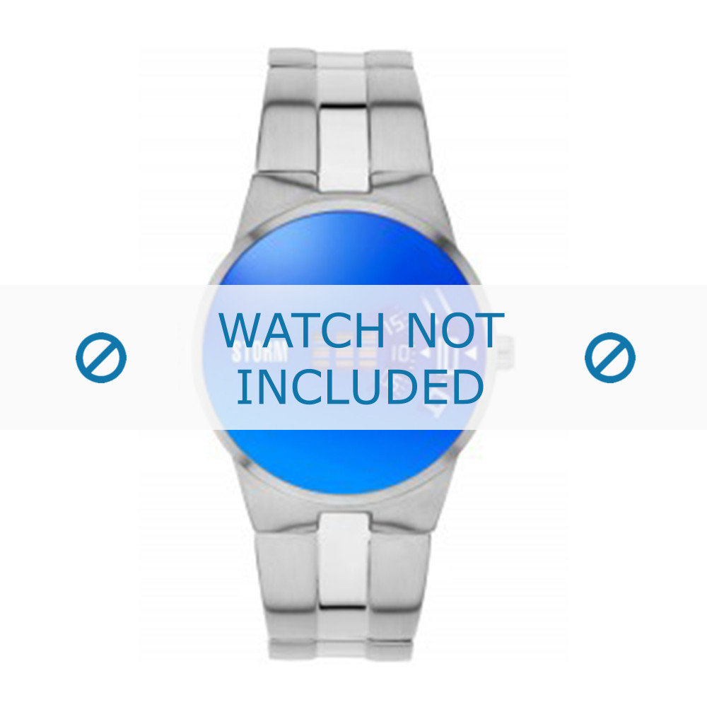 Watch strap Storm London NEW REMI LAZER BLUE Steel 7mm
