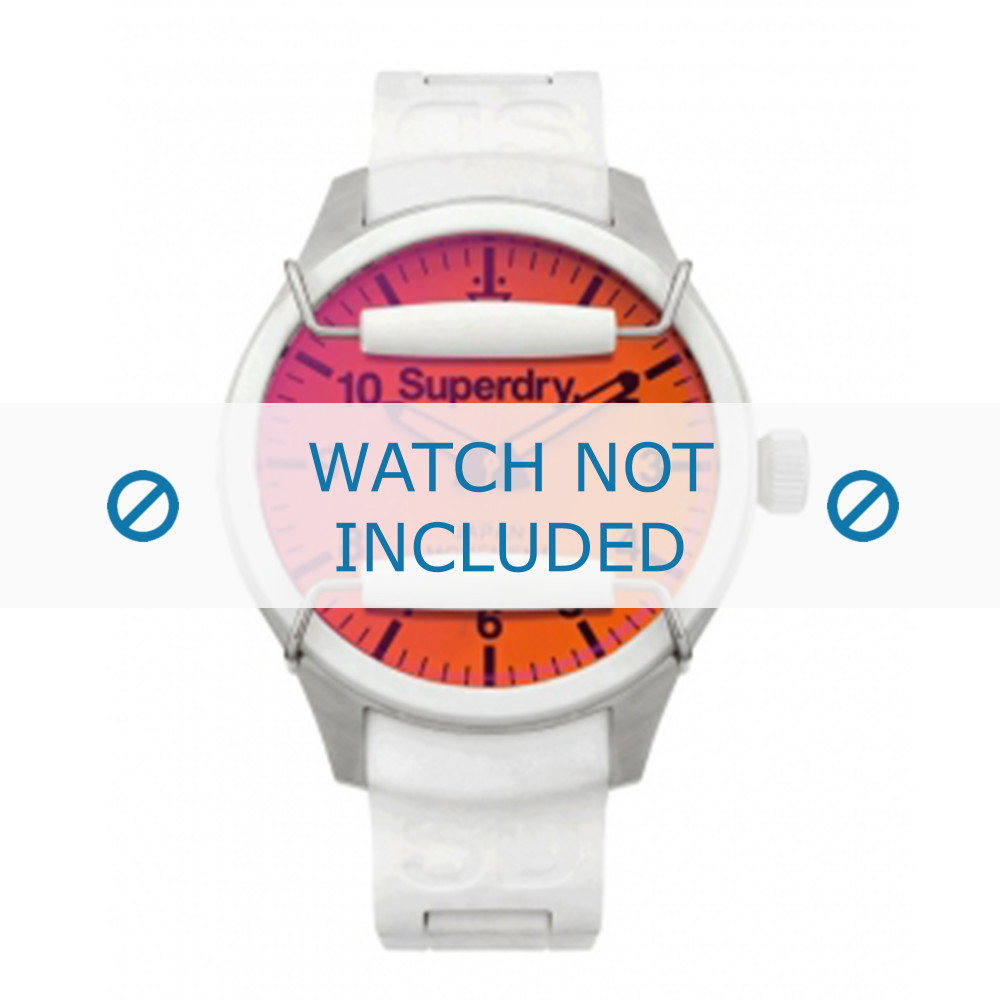 Superdry silicone deals watch