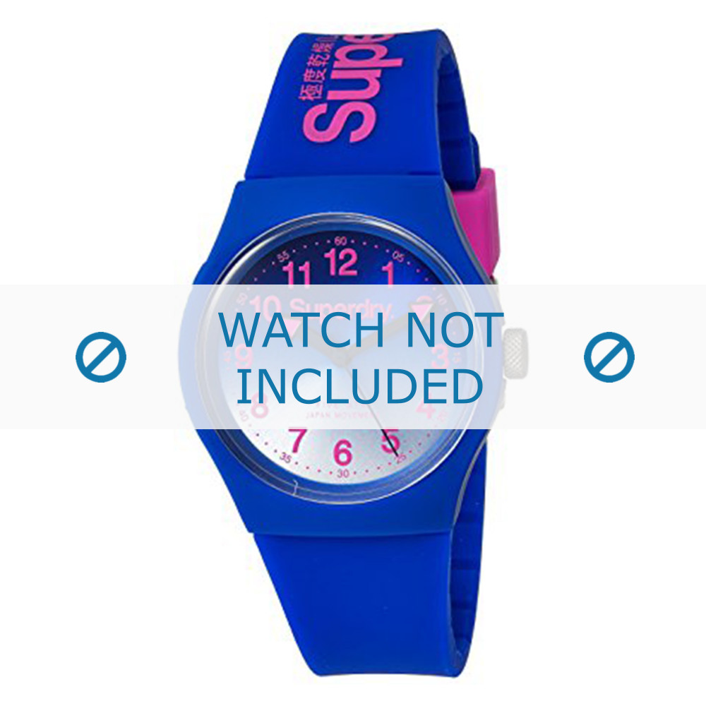 Superdry watch blue on sale