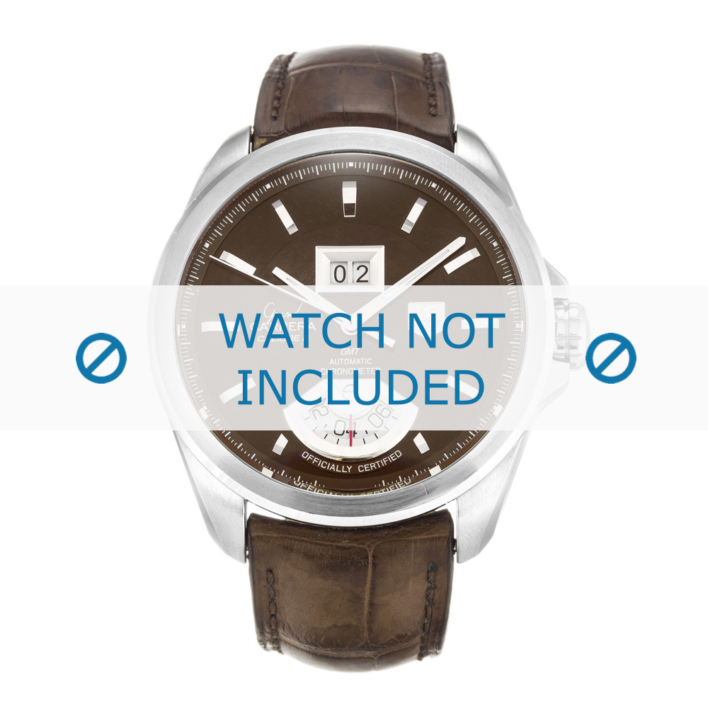 Watch strap Tag Heuer WAV5152 FC6231 Crocodile skin 23mm