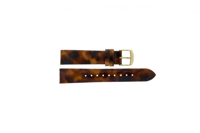 Timex watch strap T2P237 Leather Brown 18mm Order now
