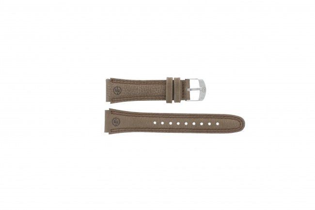 Timex T44381 watch strap Leather Brown Order now