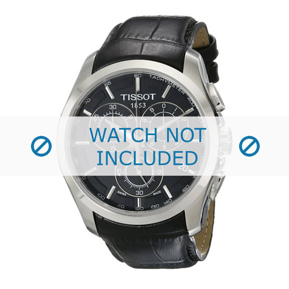 Watch strap Tissot T035.617.A XS T610027446 Leather 23mm